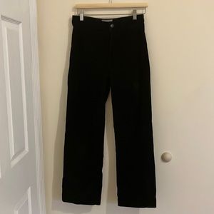 Everlane The Corduroy Wide-Leg Pant in Black